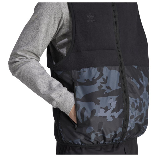 Adidas Ανδρικό αμάνικο μπουφάν Graphics Camo Reversible Fleece Vest